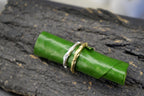 Sterling Silver Branch Ring - Real Palm Leaf Texture