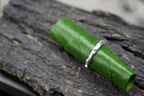 Sterling Silver Branch Ring - Real Palm Leaf Texture