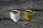 Silver Butterfly Wing Ring, Sterling Silver Jewelry, Silver Band, Gift for Her, Birthday Gift for Women, Handmade Jewelry, Boho Fashion