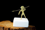 Home decor Gladiator Figurines Small Statue, Ancient Greek Abstract Minimalist Art Sculpture, Modern Art Gift Home Gift Art
