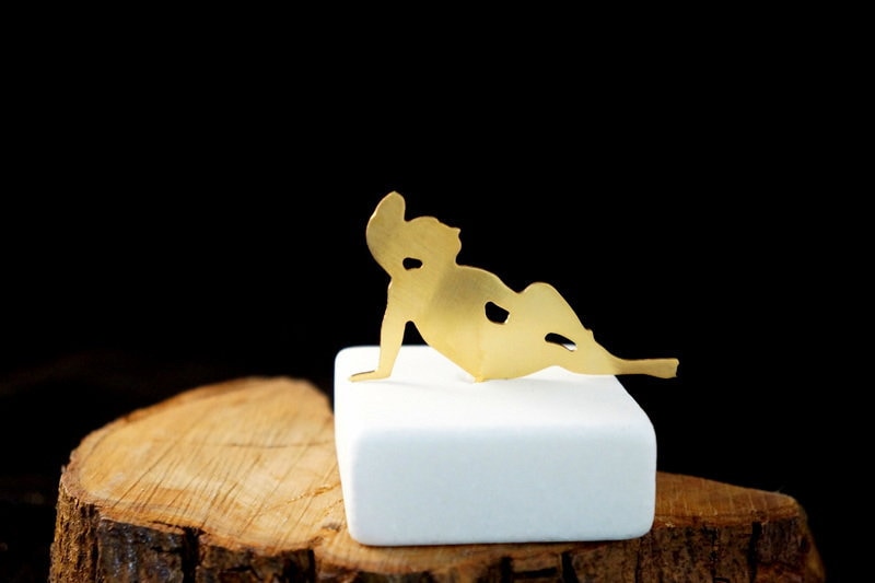 Home Gift Art Small statue,Achilea gold minimal statue on marble,Ancient Greek themed Decorative Piece,Gift for Office desk,Perfect History