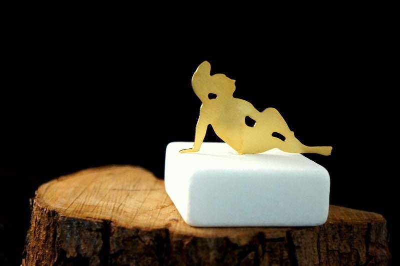 Home Gift Art Small statue,Achilea gold minimal statue on marble,Ancient Greek themed Decorative Piece,Gift for Office desk,Perfect History