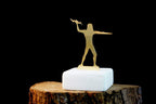 Home decor Small statue Zeus Statue Stocking Filler, Metal Art Sculpture and Museum Art, Greek Mythology Themed  gift for her