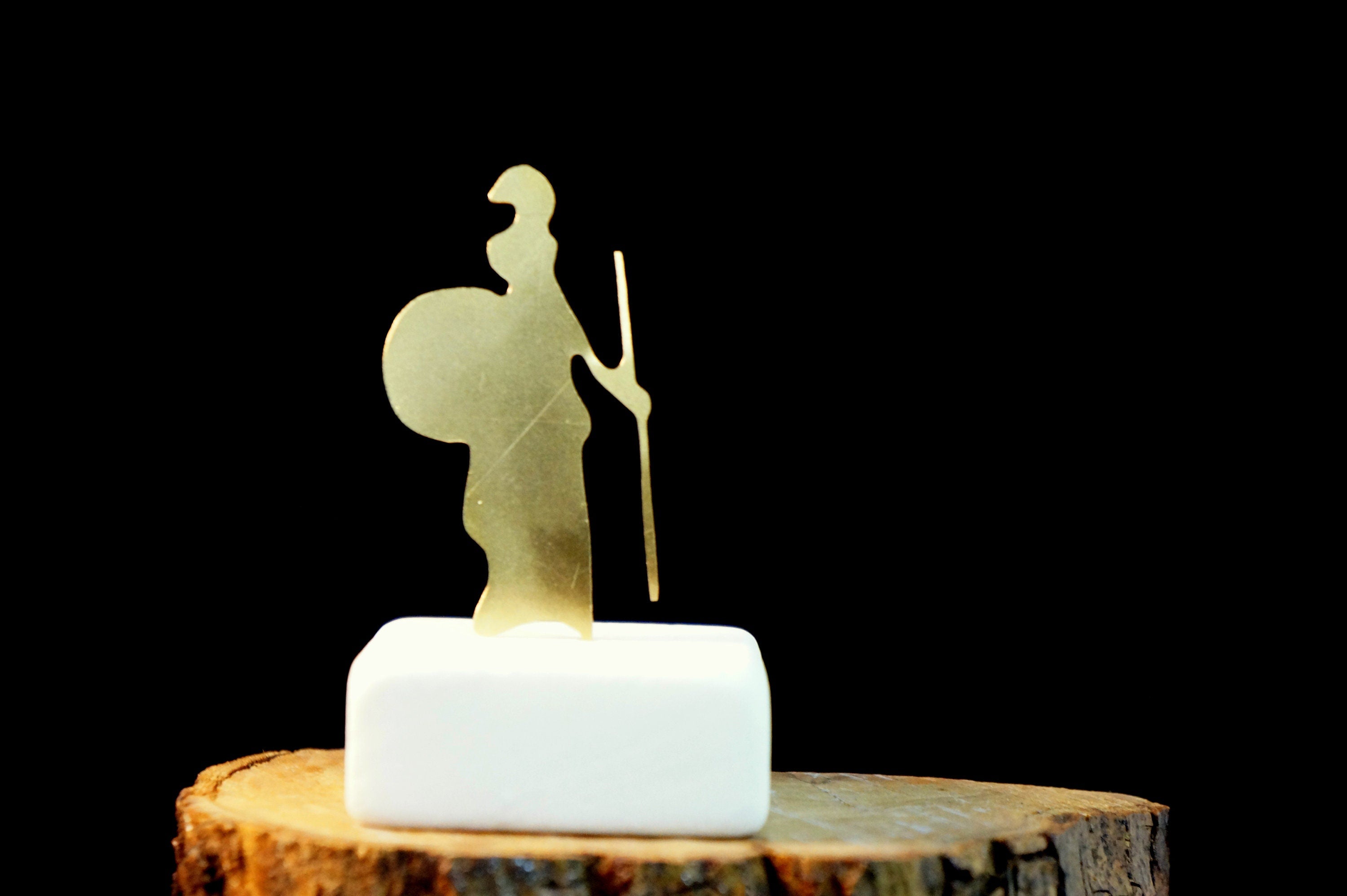 Goddess Athena Minimal Laser cut Statue, Metal Art Sculpture & Museum Art, Greek Mythology Inspired Office Giftbirth flower jewelry