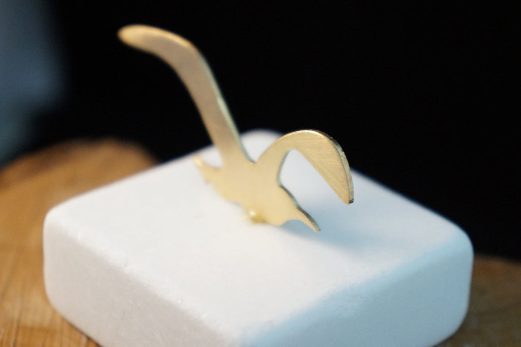 Home decor Modern art small statue sculptures. Minimalist Sea gull Figurine. Symbol of purpose and opportunity  gift for her