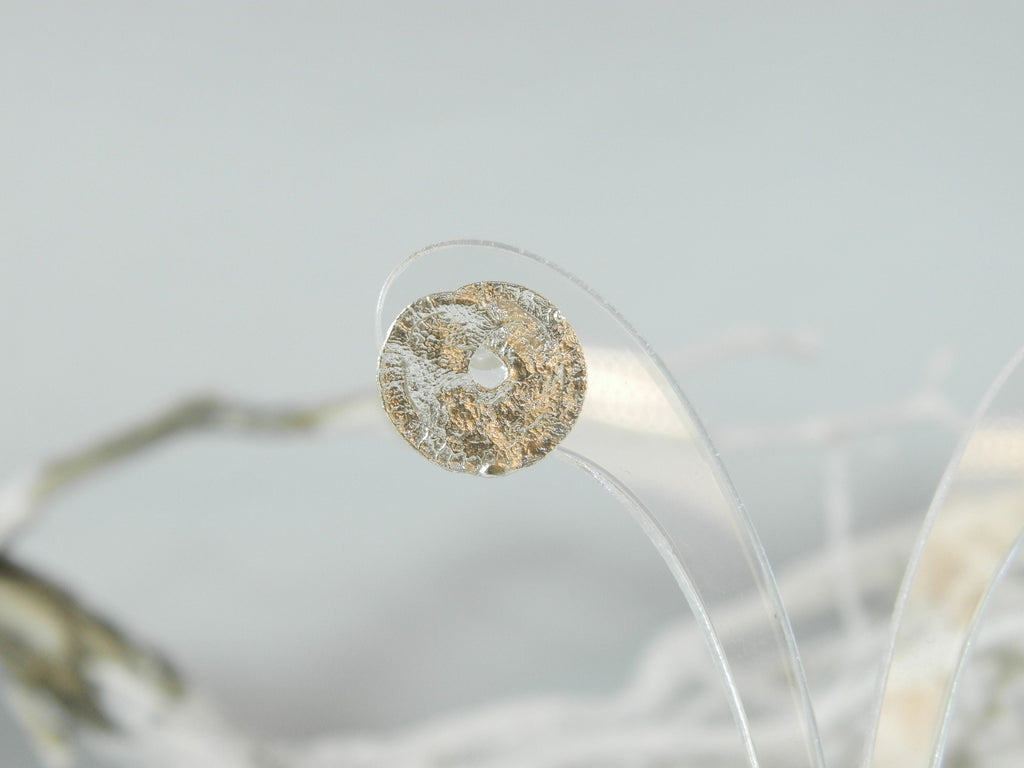 Sterling Silver Earrings – Dainty Studs With Real Plant Leaf Design | Eco Friendly Jewelry Gift