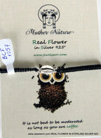 Coffee Bean Bracelet, Sterling Silver or Gold-Plated, Adjustable Cord, Minimalist Jewelry