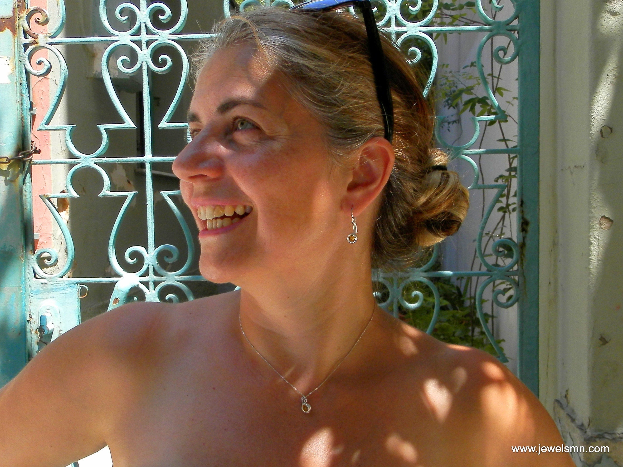 Floral Drop Earrings: Real Lily of the Valley in Silver (Lightweight, Handmade)