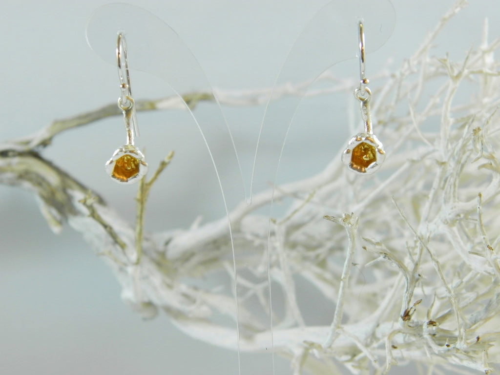 Lily Flower Earrings – Handmade Sterling Silver Drop Earrings | Botanical Jewelry Gift