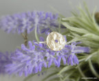 Silver Leaf Ring: Nature-Inspired Spiral and Branch Design