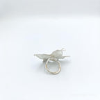 Ivy Leaf Ring: Botanical Nature Design (Gold-Plated Recycled Brass)