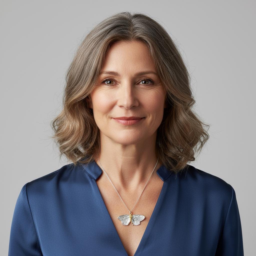 Butterfly Necklace – Real Butterfly Pendant Gold Plated Sterling Silver Pendant