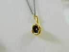 Lily of the Valley Pendant: Woodland Jewelry (Black Rhodium & Gold Plated)