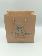 Olive Leaf Hoop Earrings: Large Recycled Brass, Handmade Nature Jewelry