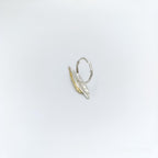 Sterling Silver Olive Leaf Ring - Wide Band, Nature Inspired