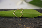 Twig Ring: Jasmine Branch Design in Sterling Silver (Heart Shape)