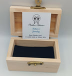 Nature-Inspired Silver Ring, Ginkgo Leaf Detail (Adjustable Band)