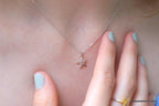 Tiny Real Starfish Necklace - Minimalist Eco-Friendly Jewelry