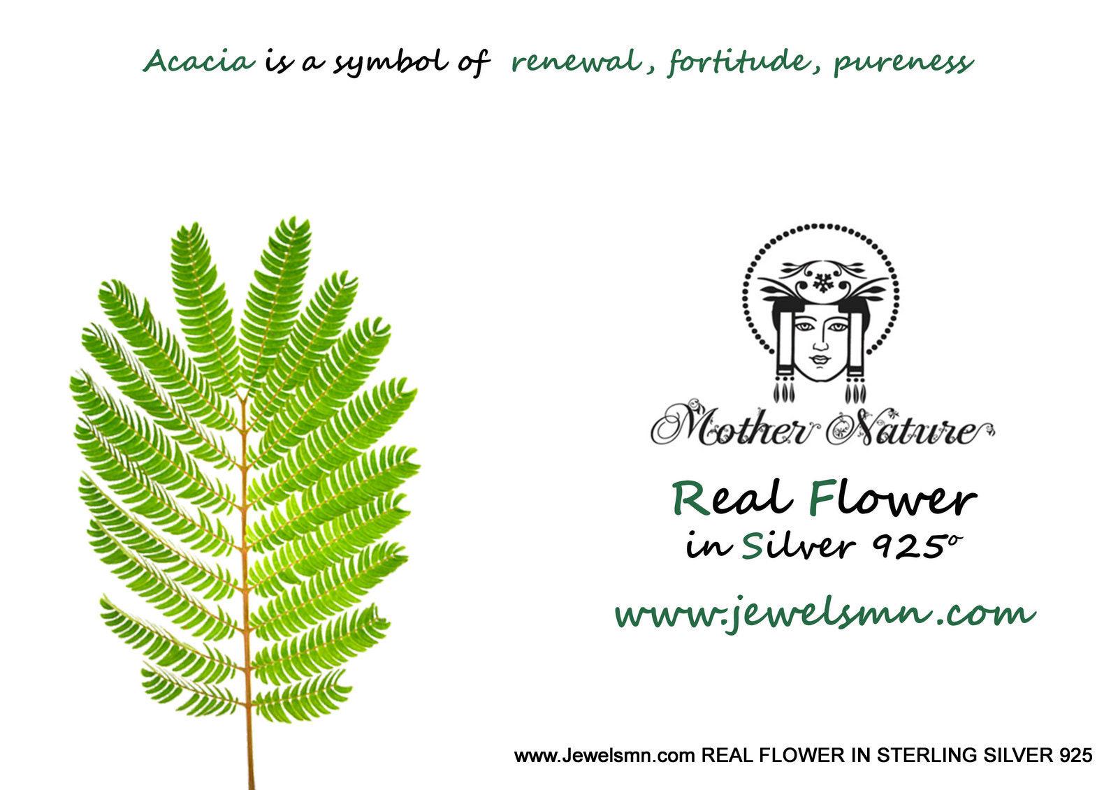 Acacia Leaf Earrings: Minimalist Dangle - Sterling Silver, Gold Plated