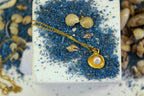 Nature-Inspired Sterling Silver Necklace with Freshwater Pearl (Dainty, Handmade)