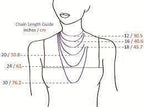 Dainty Sea Shell Necklace: Minimal Sterling Silver Chain