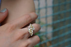 Sterling Silver Sea Shell Ring - Adjustable Ocean Jewelry