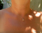 Pressed Lily of the Valley Necklace: Real Flower in Sterling Silver