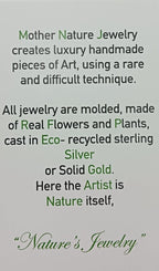 Sterling Silver Olive Leaf Ring - Unique Nature Inspired Statement