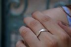 Gold Olive Leaf Ring, Gold-Plated Sterling Silver Jewelry, Gift for Her, Birthday Gift for Women, Handmade Jewelry, Boho Fashion