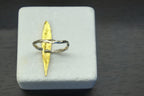 Olive Leaf Ring Sterling Silver: Adjustable Nature Inspired Jewelry