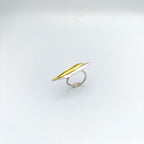 Sterling Silver Olive Leaf Ring - Wide Band, Nature Inspired