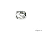 Twig Ring: Wide Oxidized Sterling Silver Branch (Unisex Size)