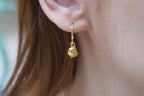 Nature-Inspired Sea Shell Earrings, Sterling Silver or 14k Gold (Dainty, Small)