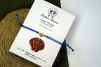 Sterling Silver Sea Shell Bracelet - Nautical Summer Cord Jewelry