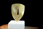 Cycladic Art Statue - Small Ancient Greek Marble and Bronze Figurine