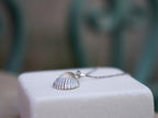 Minimalist Sea Shell Necklace, Handmade Beach Jewelry, Organic Sea Pendant, Gift for Growth & Renewal, Gold or Sterling Silver 925