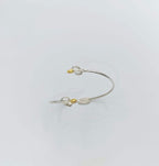 Handmade Olive Leaf and blossom Bracelet for Women. Recycled Sterling Silver 925 Unique and Luxury jewellery.