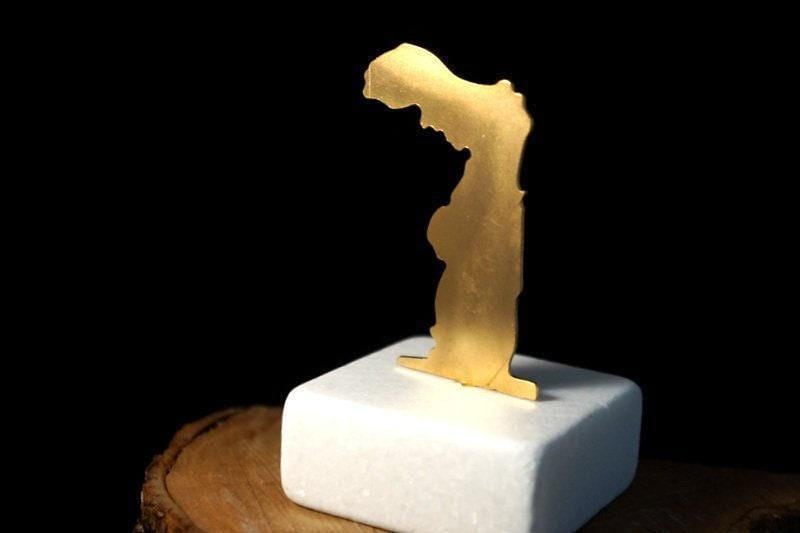 Greek Mythology Bronze Statue, Winged Victory of Samothrace (Paperweight)