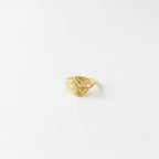 Real Fern Leaf Ring, Handmade Boho Jewelry, Organic Forest Band, Gift for Luck & Protection, Eco Sustainable Brass