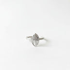 Real Rose Leaf Silver Ring, Handmade Minimalist Jewelry, Organic Forest Band, Gift for Passion & Health, Eco Sustainable Sterling Silver 925