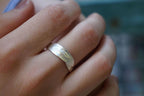 Real Olive Leaf Silver Ring, Handmade Minimalist Jewelry, Organic Tree Band, Gift for Victory & Health, Eco Sustainable Sterling Silver 925
