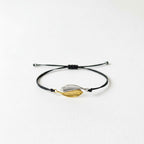 Two tones Sterling silver 925 Adjustable Woven & Braided Bracelet, made from Two real Olive leaves. Makes Yin-Yang