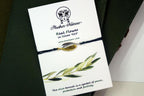 Two tones Sterling silver 925 Adjustable Woven & Braided Bracelet, made from Two real Olive leaves. Makes Yin-Yang