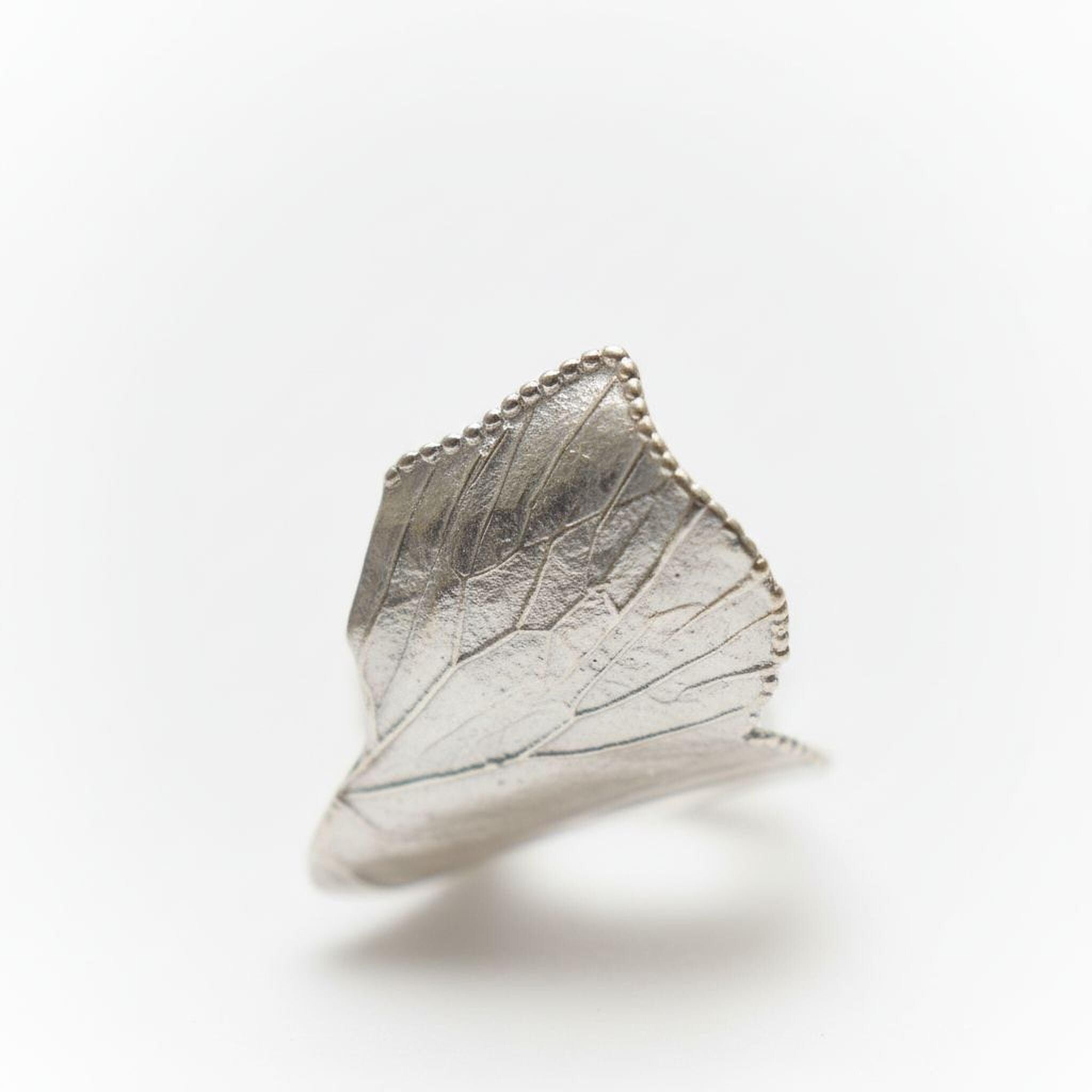 Real Butterfly Sterling Silver 925 Ring, Handmade Organic Jewelry, Nature Inspired Band, Gift for Freedom & Hope, Eco Sustainable