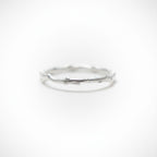 Silver Olive Leaf Branch Ring, Handmade Minimalist Jewelry, Organic Tree Band, Dainty Gift for Longevity & Success, Sterling Silver 925