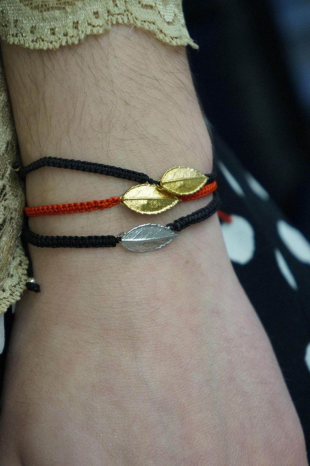 Real Rose leaf Bracelet, sterling silver 925. Nature Bracelet Rose Leaf Unisex Adjustable Bracelet.Roses are symbols of Love, Beauty