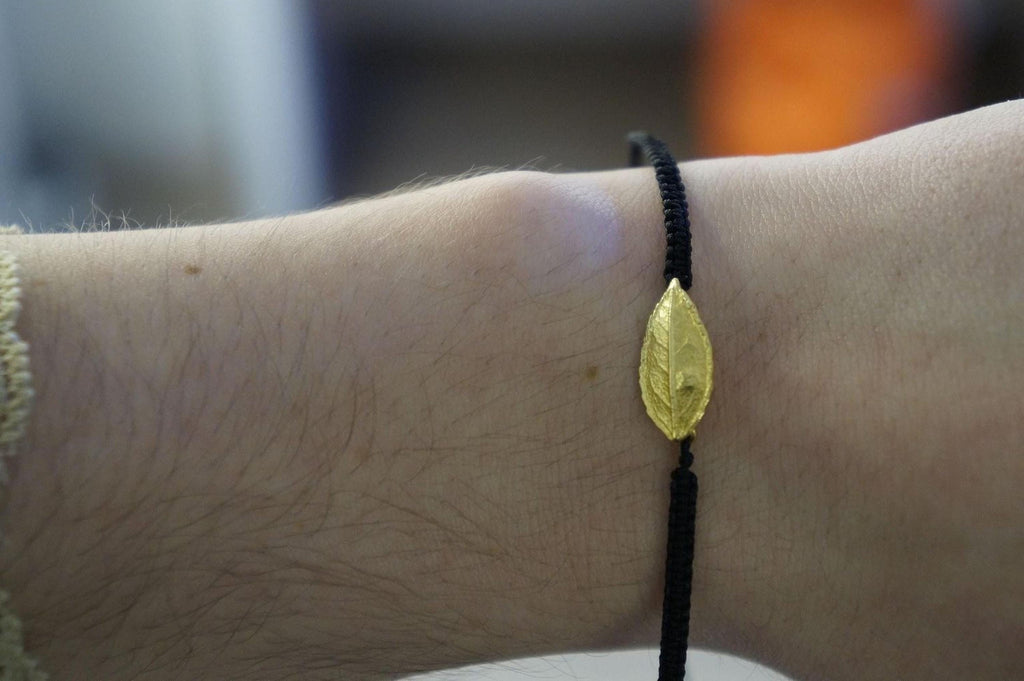 Real Rose leaf Bracelet, sterling silver 925. Nature Bracelet Rose Leaf Unisex Adjustable Bracelet.Roses are symbols of Love, Beauty