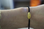 Real Rose leaf Bracelet, sterling silver 925. Nature Bracelet Rose Leaf Unisex Adjustable Bracelet.Roses are symbols of Love, Beauty
