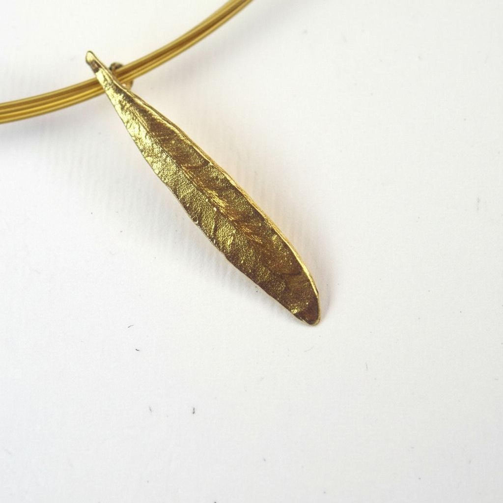 Botanical Olive Leaf Necklace, Pressed Flower Pendant . Crafted with care in recycled sterling silver 925. Symbol of peace ,protection