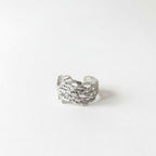 Real Cypress Leaf Ring, Gold Plated on Sterling Silver 925 Jewelry, Handmade Minimalist Jewelry Birthday Gift for Women